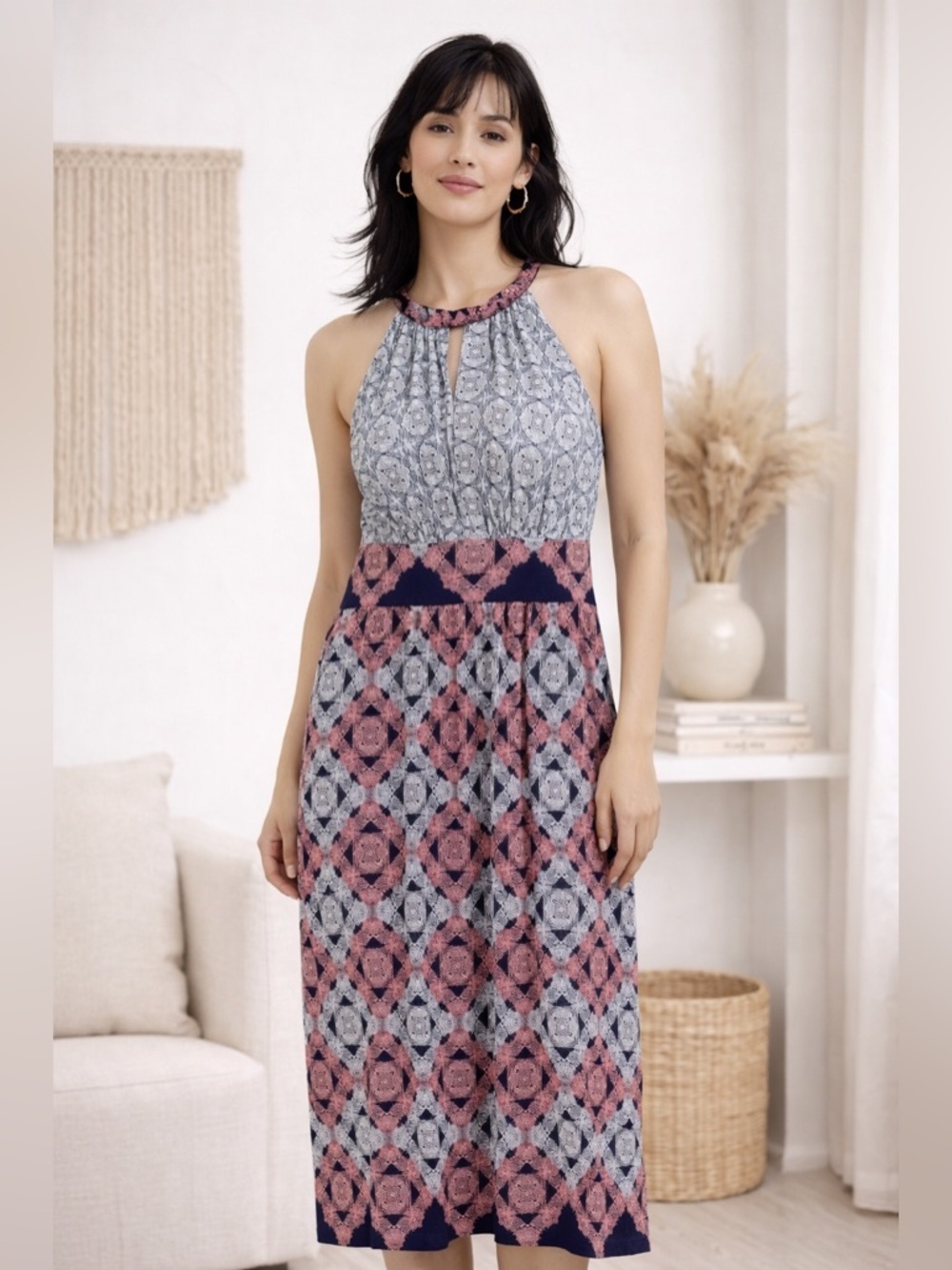 Maggy London halter dress 6P